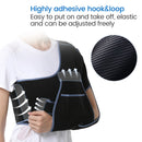 VELPEAU Shoulder Sling Brace for Rotator Cuff Break, Arm Injury and Fracture Arm Immobilizer Breathable and Soft for Sleeping