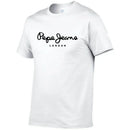 2026 Latest Pepe Jeans London Logo T-shirt Summer Comfortable Trendy Personalized Men's Short Sleeve Popular T-shirt Top