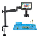 TOMLOV Autofocus 4K Digital Microscope 2000X 8" TM4K-AF Flex Arm HDMI Electronics Soldering Microscope for Mobile Phone Repair