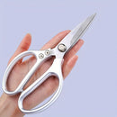 1pc Multi-Purpose Stainless Steel Kitchen Shears - Heavy-Duty Poultry Scissors with Comfortable Aluminum Alloy Grip for Food Pre