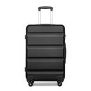 Kono Koffer, Hartschale ABS Reise-Trolley mit 4 Spinner-Rädern und TSA-Schloss