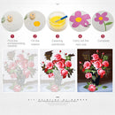 Momoart DIY Oil Painting By Numbers Cow Animal No Frame Wall Art Painting By Number Cattle New Arrivals Flower Decor for Home