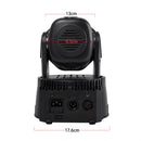 SHEHDS Wash LED 7x12W RGBW/7x18W 6IN1 Moving Head light for Disco DJ Music Party Nightclub Dance
