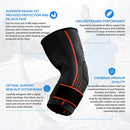JUUMMP Ellbogen Kompressionsmanschette Stützbandage Armlinge Arthritis Bandage Armpads Schutz Stretch Zubehör für Frauen Männer