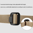 Men's Belt Imitation Nylon Tactical Belt Casual Versatile Metal Buckle Belt Outdoor Sports Canvas Belt Paired With Jeans Belt