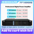 FP10000Q/FP20000Q Audio Power Amplifier 4 Channels 4x1350W 10000 Watts Live Show Professional Disco Dj Audio Speakers Subwoofers