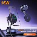 The Drive Dock | 15W Foldable Magnetic Wireless Car Charger Mount