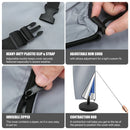 Patio Umbrella Parasol Cover Waterproof Outdoor Banana Straight Style Fits Cantilever Umbrella Up to 12-14 Feet