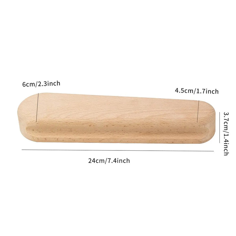 High Quality Beech Wood Tailors Clapper Professional Double Sided Pressing Pad for Quilting Sewing Ironing Fabric Accessories