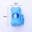 Bone Shaped Pet Garbage Bag Dispenser for Dogs Carrying Cleaning Supplies When Going Out