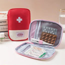 Portable Erste-Hilfe-Set Mini Medizin Aufbewahrungstasche Camping Notfall Überlebenstasche Pillendose Thermotasche