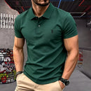 100% pure cotton high-end brand men's short sleeve polo shirt 2026 summer luxury fashion pony embroidery golf top casual T-shirt