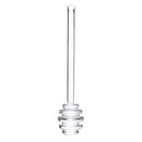 1Pc Honey Spoon Glass Honey Dipper Stick Syrup Dispenser Server 6 Inch Glass Honey Spoon Stick for Honey Jar Kitchen Accessories