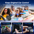 CarlinKit Wireless CarPlay Box Mini Ultra 3 Kabelgebundener zu kabellosem CarPlay Adapter USB Plug-and-Play Wifi Bluetooth Schnelle Auto-Verbindung