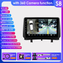 Hizpo Car Radio Autoradio for Renault Clio 3 2005 2006 2007-2014 Multimedia Player Wireless CarPlay Android Auto Stereo GPS 4G