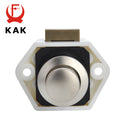 10PCS KAK Camper Car Push Lock 20mm RV Caravan Boat Motor Home Cabinet Drawer Latch Button Locks For Furniture Hardware