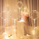 7 Led Luminous Transparent Balloons for Weddings, Birthdays, Bachelor Party (Battery Not Included) Valentine's Day, Anniversary