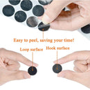 Dot Sticker Self Adhesive Fastener Tape Dots 10/15/20/25/30mm Strong Glue  Sticker Disc White Black Round Coinn Hook Loop Tape