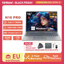 Ninkear N16Pro Laptop 16 inch 2.5K 120Hz Intel Core i7-13620H WiFi 6 32GB RAM 1TB SSD Laptop Windows 11 Notebook Office Computer