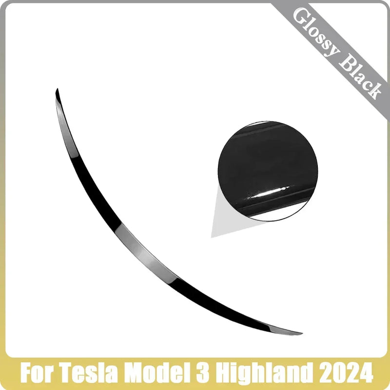 XVIP Real Carbon Fiber Wing For Tesla Model 3 17-23 Highland Trunk Lid Spoiler Compatible With Model Y 21-24 Exterior Accessory