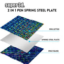 Anycubic Kobra 3 PER PEO PET Sheet 256x268 Double Side Smooth Build Plate Without Magnetic Base 3d Printer Heated Bed Upgraded