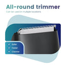 [IPX6] Men's Groin/Body Trimmer w/ SkinSafe - Foil Blades & Precision, Rechargeable Ball Shaver for Sensitive Skin