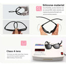0-3 Years Baby Polarizrd Sunglasses with Belt Flexible Durable Round Flower Silicone Frame Mirrored UV400 Lens Eyewear for Kids