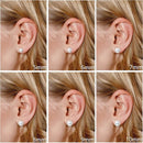 Wholesale Natural Freshwater Pearl Stud Earrings Real 925 Sterling Sliver Earring Cultured White Pearl for Women Earring Jewelry
