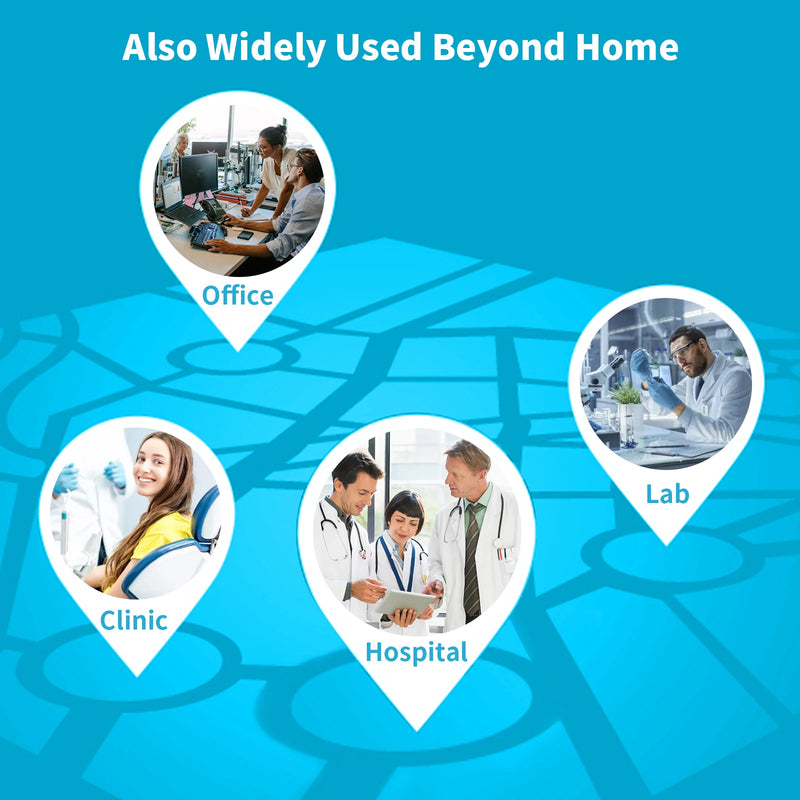 SucceBuy 4L Water Distiller Purifier Filter Dispenser Drinking Bottle Softener Temp Display Overheat Protection Home Appliance