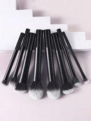 3pcs Makeup Brush Set, Including Angled Eyeliner Brush, Eyebrow Brush, And Ultra-Fine Eyeshadow Brush, Makeup Brush Set, Makeup Brush Kit, Makeup Brush Set, Full Makeup Brushes, Makeup Brush Set, Complete Makeup Tools, Makeup