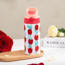 350ml Cartoon Insulated Cup Animal Pattern Stainless Steel Thermos Cup Christmas Vacuum Flasks Water Bottle Xmas Gift Cup