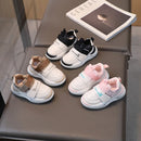 Kinder-Sneaker für Jungen und Mädchen, Freizeitschuhe, Leder, wasserdicht, rutschfest, Laufschuhe, Sportschuhe, Kleinkind-Sneaker, Kinder 21-30