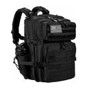 LHI 45L Tactical Backpack for Men and Women Large Athlete Gym Bag Outdoor Sports Hiking Survival Rucksack with Bottle Holder