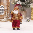2024 Xmas Decor for Home Party Ornaments Christmas Ornaments Santa Claus Doll with Gift Bags