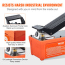 SucceBuy Air Hydraulic Pump 10,000 PSI 1/2 Gal Reservoir Foot Actuated Air Treadle for Auto Body Frame Machines and Pulling Post