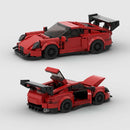 MOC Racing Car City Speed Champions Sports Model Building Blocks DIY Bricks Kids Toy Boys Classic Super Racers Vehicle Technique