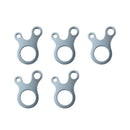 Tent Rope Buckles 3 Hole Outdoor Camping Tent Wind Rope Buckle Aluminium Alloy Tensioner Tent Cord Rope Fastener Tighten Hook