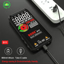 BSIDE Handheld-Digitalmultimeter Smart 9999 EMF-Voltmeter DC-AC-Spannung Kondensator Widerstand Diode Live-Multifunktionstester