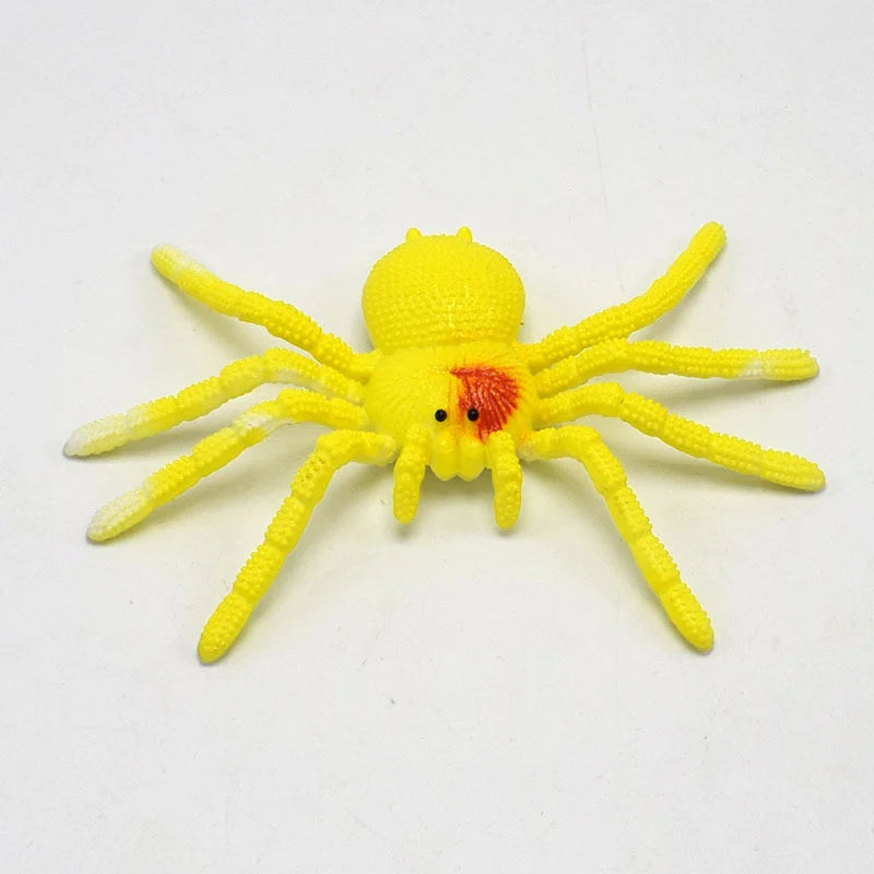 Color Soft Rubber Spider TPR Big Insect Model Halloween