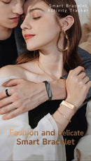 LIGE Women Smart Bracelet with Heart Rate Monitor Activity Fitness Tracker Sports Wristband Waterproof Smart Watch Men Smartband