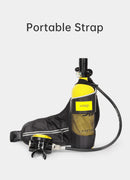The Abyss Companion | 1L Portable Mini Scuba Diving System with Hand Pump