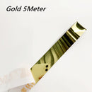 5M Mirror Wall Sticker Gold Silver Stainless Steel Decor Line for Home Background Wall Ceiling Edge Strip Living Room Decoration