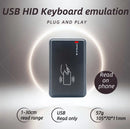 Yanpodo 860Mhz~960Mhz Plug and Play UHF RFID Reader OTG HID Keyboard USB RFID Writer for Windows Android IOS Emulation Reading