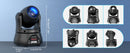 Yiflamefly 4Pcs 40W Mini Beam Moving Head Light Stage Light Standard DMX512 13CH for Concert Party Weddings Nightclub Dance Hall