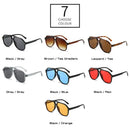 JNPCXI Oversized Double Bridges Pilot Men Sunglasses Blue Lens Vintage Rivets Women Trending Punk Sun Glasses Shades