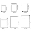 Jewelry Small Self-Sealing Plastic Zip Clear PVC Storage Bags for Storing Bracelets Rings Earrings Organizer (100PCS)