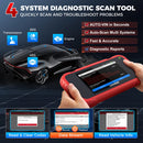 LAUNCH X431 CRP123E V3.0 Car OBD2 Scanner, Free Update, Engine ABS SRS AT System Diagnostic Tool, 7 Reset for SAS/Brake/OIL/DPF