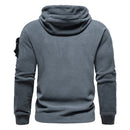 Hoodies for Man 2025 New Men's Tactical Outdoor Men's Hoodie Autumn Winter Thick Hooded Jacket Multifunctional Casual Sportswear