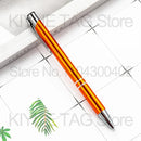 Wholesale 100 50 20Pcs Laser Engraver Personalized Customized Logo Ball Pen Creative Business School Birthday Wedding Small Gift