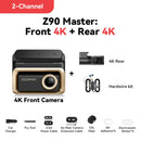 DDPAI Z90 Master 4K+4K Dual Car Dashcam Front and Rear Dual HDR Dash Cam GPS ADAS Parking Night Vision Camera DVR Video Recorder